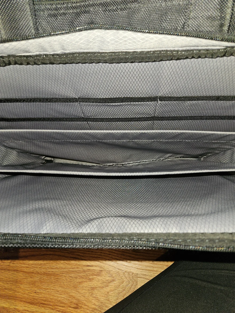 Samsonite Laptop Briefcase Messenger Bag Black Padded Computer Case Shoulder Str